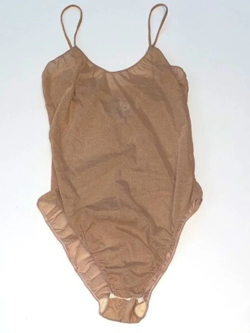 1950s Lady Lynne Mesh bodysuit lingerie - Picture 1 of 8